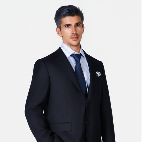 Black wool  Suit