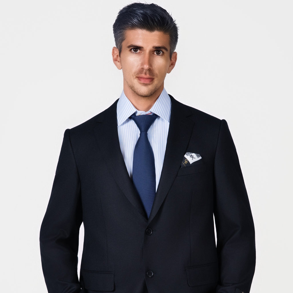 Black wool  Suit