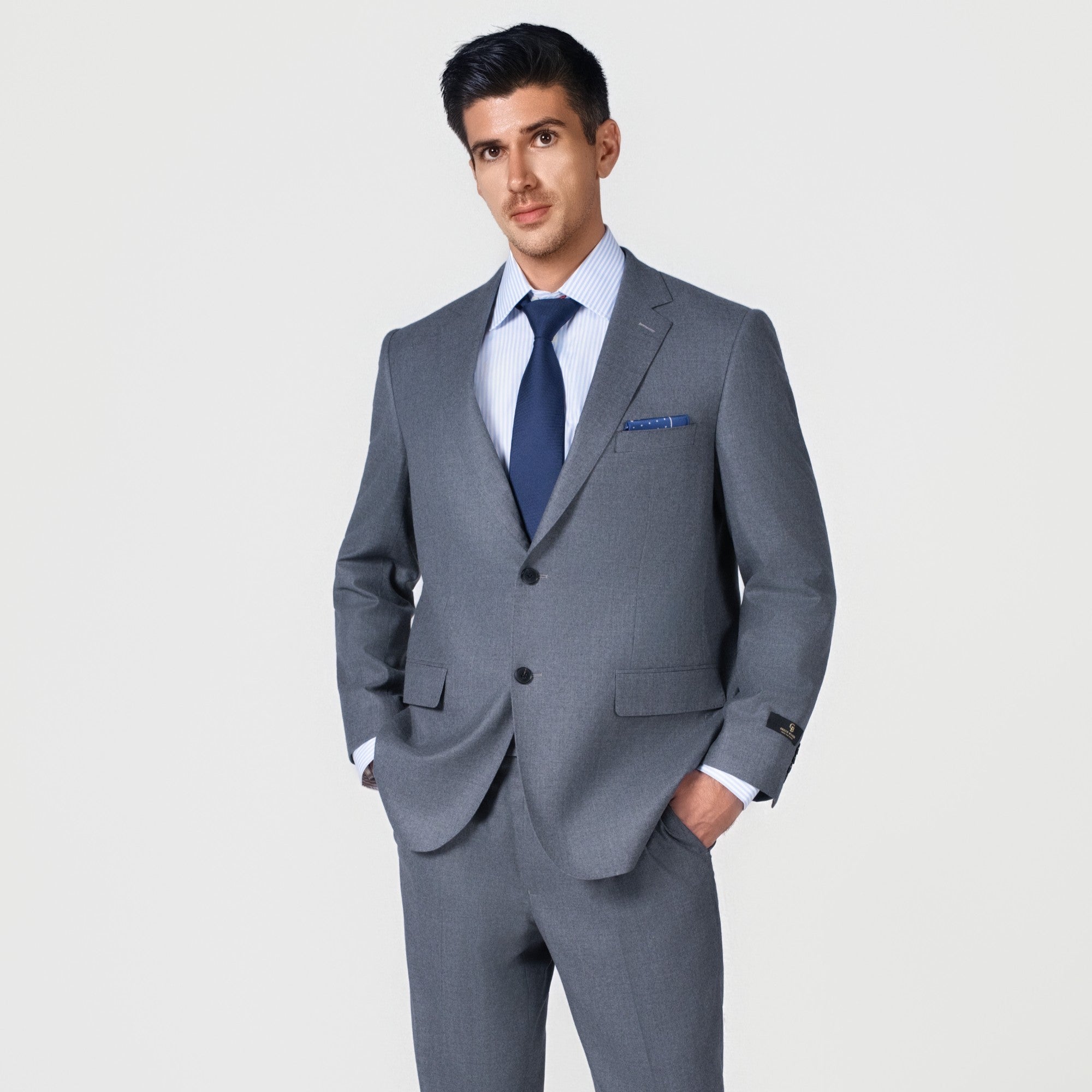 Grey wool  Suit
