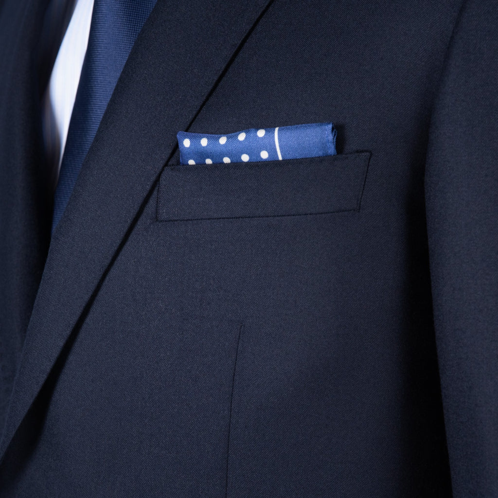 Navy wool  Suit