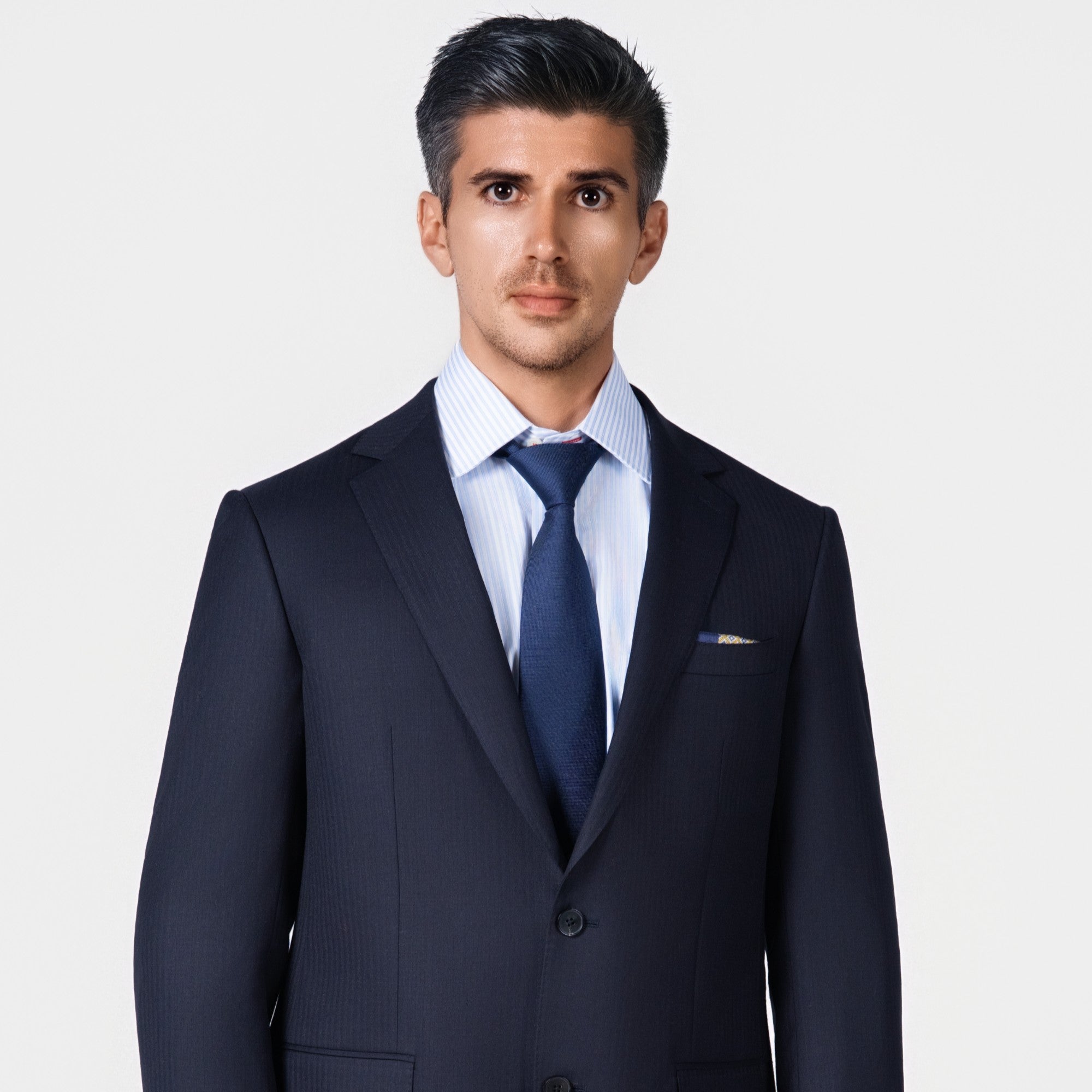 Midnight Navy  wool  Suit