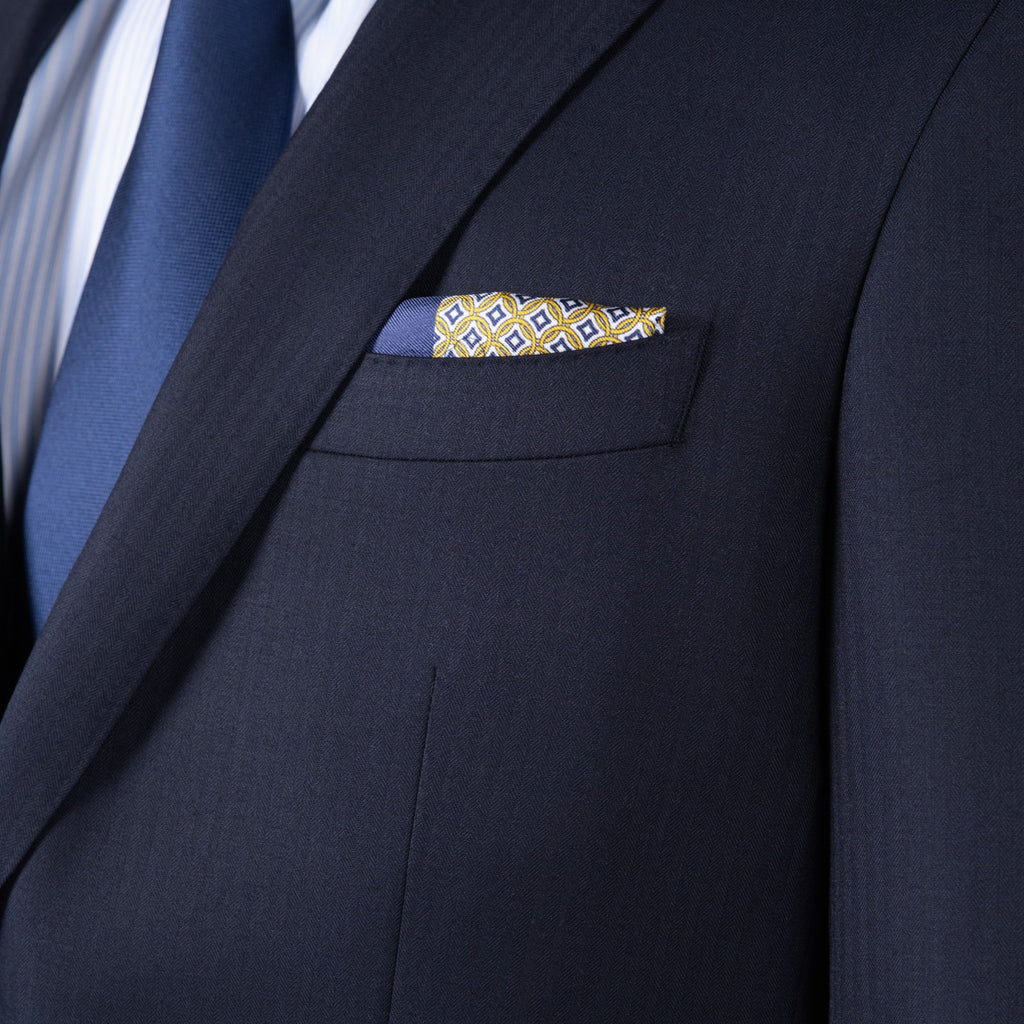 Midnight Navy  wool  Suit