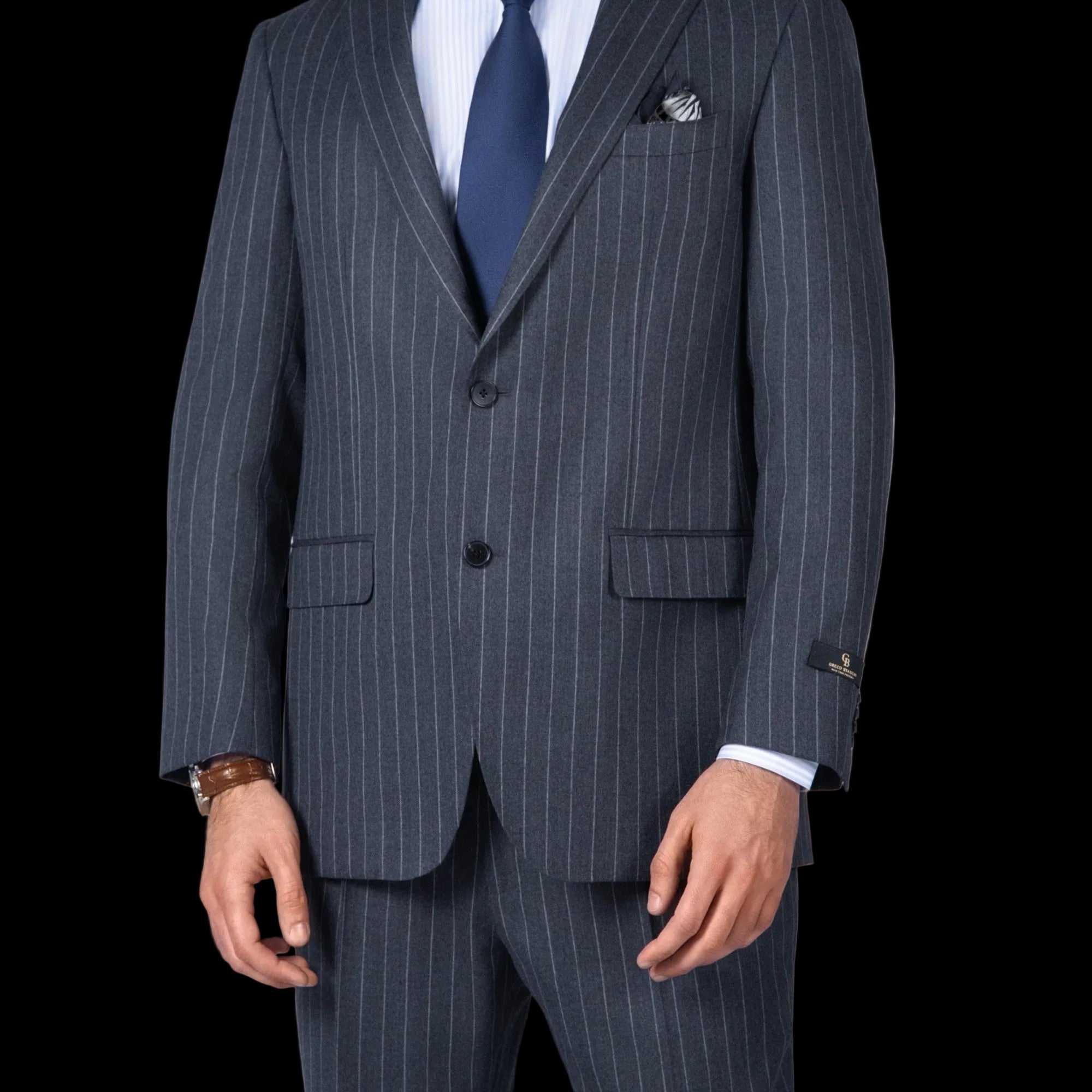 Chalk Stripe wool  Suit