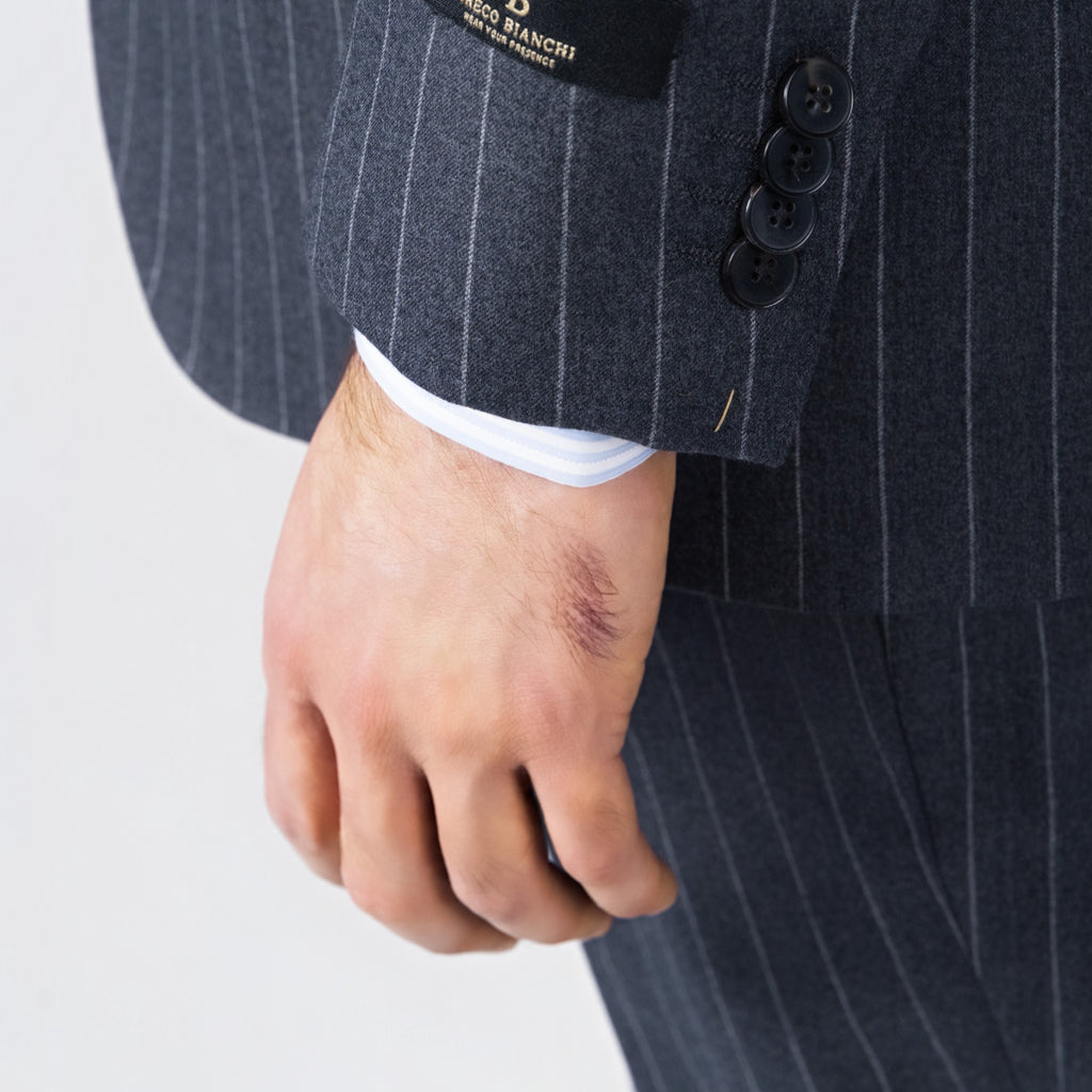 Chalk Stripe wool  Suit