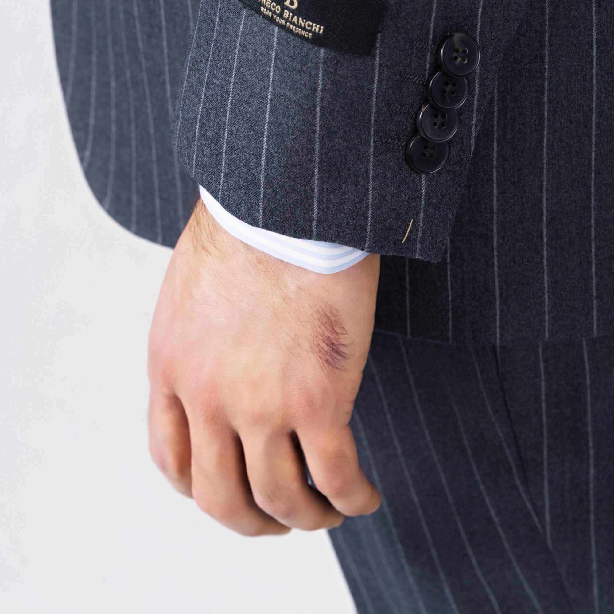 Chalk Stripe wool  Suit