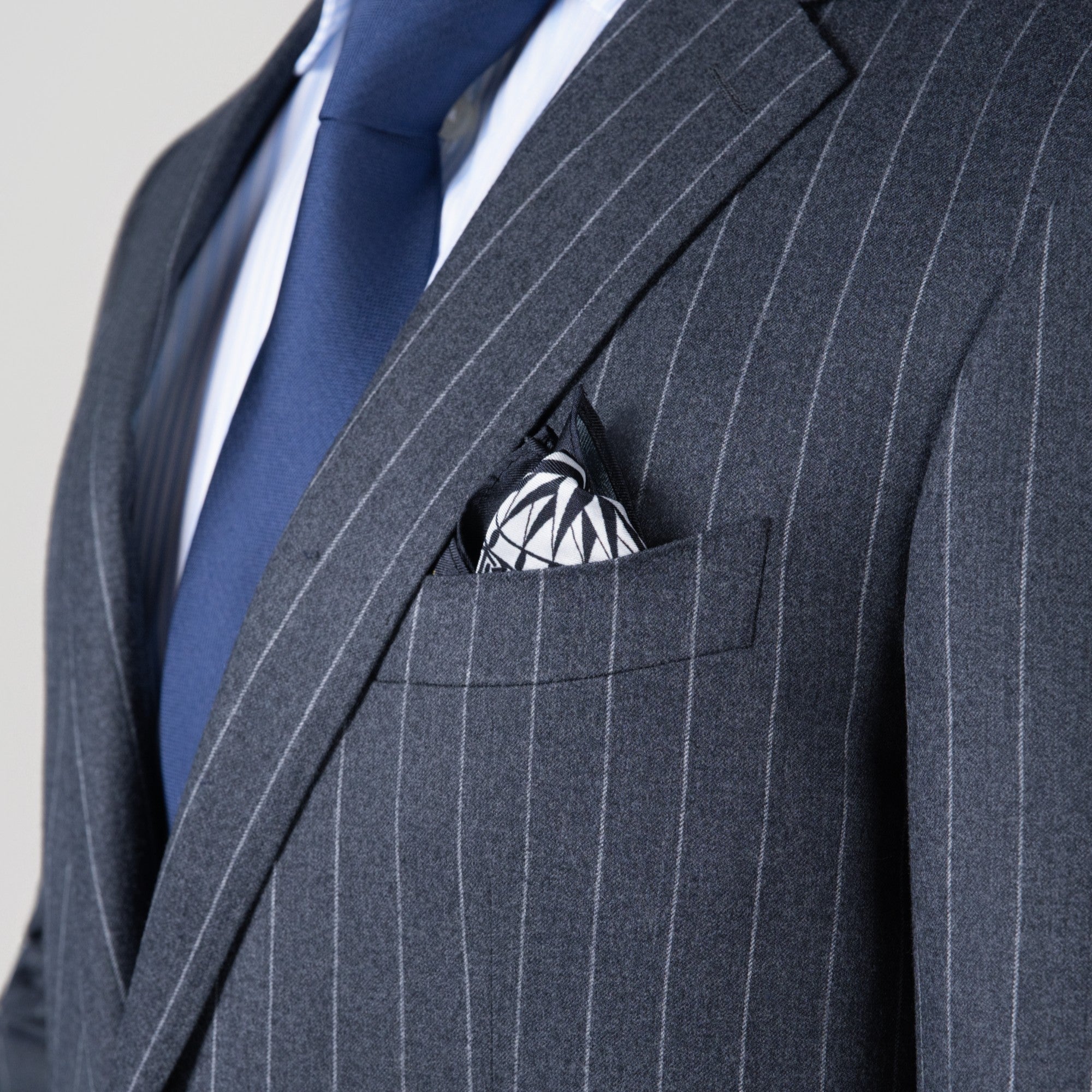 Chalk Stripe wool  Suit